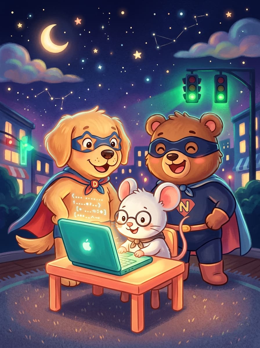 Dogsy and Napu: The Traffic Signal Hacker